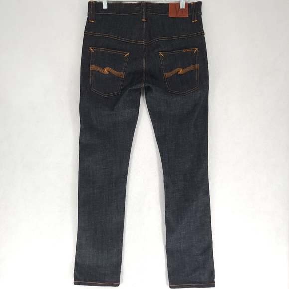 Nudie Jeans Co. Lean Dean Selvage Jeans 33X32 - Picture 3 of 8